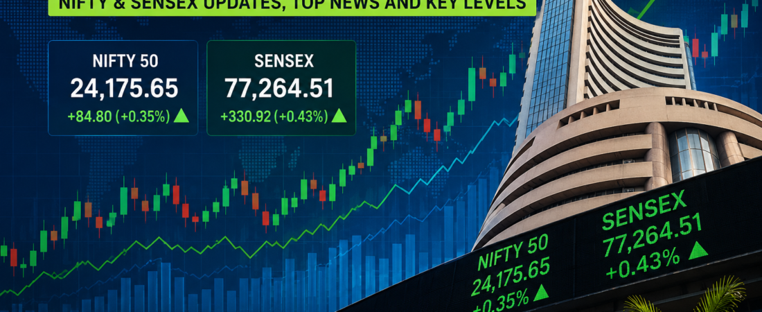 Indian Stock Market Today: Nifty & Sensex Updates, Top News and Key Levels